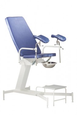 Кресло гинекологическое КГ-409-МСК с постоянной высотой и механической регулировкой спинки и сидения (код МСК-409) mini